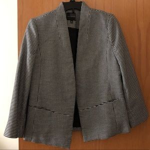 The Limited Houndstooth Women’s 3/4 Length Blazer